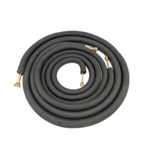 <span class=keywords><strong>Tuyau</strong></span> en <span class=keywords><strong>cuivre</strong></span> isolé en caoutchouc noir pour climatiseur HVAC, 10m, 20m, 1/4'', 3/8'', 1/2'', 5/8'', 3/4'' - Product Image 1