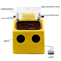Mini moteur de sablage à eau froide de haute qualité, portable, manuel, haute précision, pour sablage à sec et humide, facile à utiliser