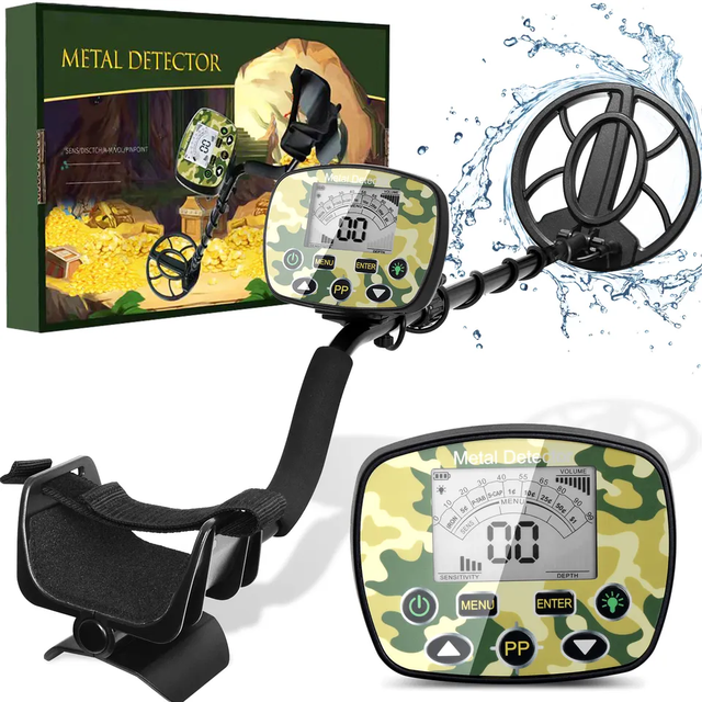 Best Price 2.5M Hand Held Industrial Underground Gold Metal Detector RoHS CE Approved Plastic Gold Finder for Treasure Hunting