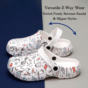 Ciabatte Estive Antiscivolo per Medici e Infermieri, Scarpe EVA alla Moda per Donne e Uomini, Zoccoli e Calzature Mediche - Product Image 3