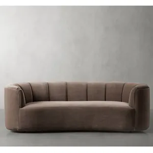 高端廉价客厅家具沙发套装现代沙发2024新设计休息室沙发