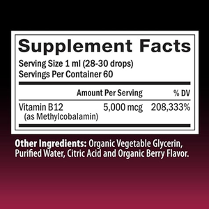 Suplementos de <span class=keywords><strong>Vitamina</strong></span> <span class=keywords><strong>B12</strong></span> OEM ODM, Gotas Líquidas de Marca Privada, <span class=keywords><strong>Vitamina</strong></span> <span class=keywords><strong>B12</strong></span> Metilcobalamina, Líquido <span class=keywords><strong>Sublingual</strong></span> Vegano, <span class=keywords><strong>5000</strong></span> <span class=keywords><strong>MCG</strong></span> - Product Image 2