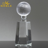 Unique Nouveau Design Sport thème Trophée de Golf en Cristal