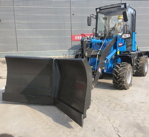 Maquinaria Agrícola ZL12, Mini Cargadora Compacta Articulada Diésel, V Pala <span class=keywords><strong>Quitanieves</strong></span>, Cargadora Frontal sobre Ruedas - Product Image 2