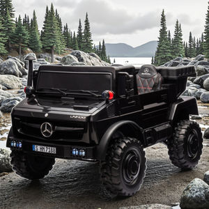 24V Kids <span class=keywords><strong>Mercedes</strong></span> Benz <span class=keywords><strong>Unimog</strong></span> Voiture jouet électrique <span class=keywords><strong>4x4</strong></span> à conduire - Product Image 1