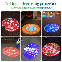 Lampe de projection étanche avec logo personnalisé, projecteur rotatif pour porte, tête, sol, projecteur LED pour publicité en ascenseur