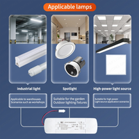 Module onduleur universel LED d'urgence 3-40W, kit de modernisation avec batterie au lithium fer phosphate 180 min pour plafonnier encastré