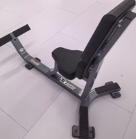 Banc multifonctionnel à 75 degrés Musculation Équipement de fitness robuste Banc multifonctionnel à 75 degrés