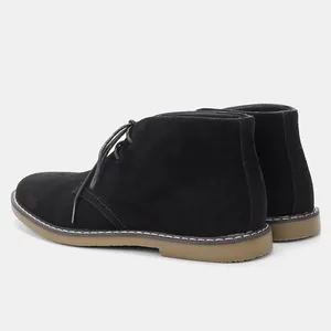 Мужские классические ботинки Stivali Chukka, черные кожаные ботинки челси, обувь для пустыни, ботинки для мужчин,