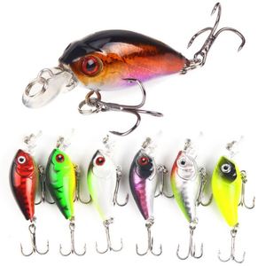 Señuelo de Pesca Flotante de Superficie de 4.5cm/3.8g, 7 Colores, de Plástico Duro, Artificial, para Lubina, Pescado de Lago, Agua Salada, Salmón, Venta al Por Mayor - Product Image 1