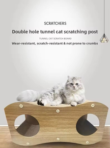 Oem One-Stop Groothandel Tunnel Ontwerp Kat Krabber Voor Binnen Veilig Duurzaam Kartonnen Kat Krabspeelgoed En Kat <span class=keywords><strong>Scratcher</strong></span> - Product Image 6