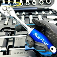 American Blue Dot Tools Set d'outils de réparation rapide pour voiture Pince à clé à douille 67 pièces Étui pour perceuse électrique portable