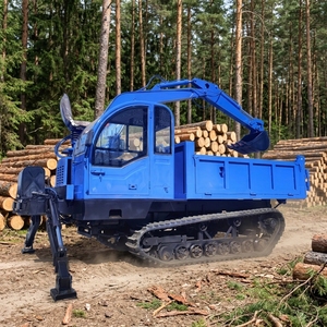 Promotion du Dumper sur chenilles automoteur de 5 tonnes avec moteur, boîte de vitesses et groupe motopropulseur pour l'exploitation forestière - Product Image 1