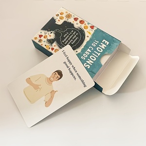 ประสาทสัมผัสเหมาะสำหรับสุขภาพจิตและการจดจำอารมณ์การศึกษาบัตรจดจำอารมณ์ - Product Image 5