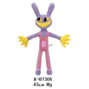 Peluche Joker Cartoon Anime, Pupazzo Clown del Circo Digitale, Imbottito in Poliestere e Cotone PP, Regalo di Natale e Compleanno per Bambini, Confezione OPP - Product Image 1