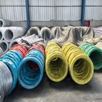 Fil électrogalvanisé Q195 Q235 de 0,71 à 4,19 mm, directement de l'usine, emballage en bobine personnalisé pour treillis de construction