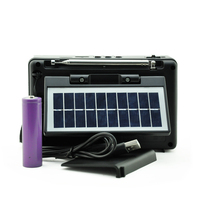 Tragbares Multi band Am FM Sw 7 Bänder Mp3 USB Taschenlampe Solair Solar Charging Powered Radio