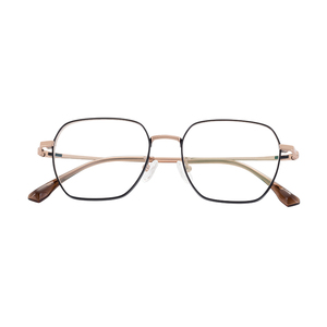 Zhejiang Glasses Factory's Luxury Chinese Men's Titanium Frame <span class=keywords><strong>Gafas</strong></span> Galvanoplastia <span class=keywords><strong>con</strong></span> Diamond Face Shape Match Oval - Product Image 3