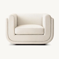 Ensemble de canapés de salon, design moderne, style italien élégant, en tissu, pour villa, meubles de maison, nouveau design