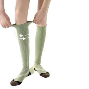 Professional Sports Compression <b>Socks</b> For Women Yoga Fitness <b>Long</b> <b>Socks</b> Sweat Wicking Breathable Pressure Support - Product Image 3