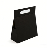 Boîte à parfum triangulaire de luxe, personnalisée, imprimée, pliable, fermeture magnétique rigide, élégante, emballage cadeau pyramidal pour vêtements, avec éponge