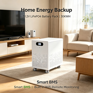 แบตเตอรี่เก็บพลังงานแสงอาทิตย์ ESG 51.2V 600Ah 30KWh พร้อมระบบตรวจสอบผ่าน WiFi ง่ายต่อการเปลี่ยนฟิวส์ และระบบ Smart BMS สำหรับสำรองไฟ - Product Image 6