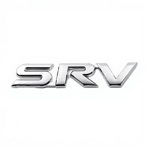 Emblema de Coche Personalizado en ABS Cromado, Accesorios Exteriores para Coche, Placa con Nombre <span class=keywords><strong>3D</strong></span>, Emblema, Calcomanía para <span class=keywords><strong>Hilux</strong></span> SRV - Product Image 1