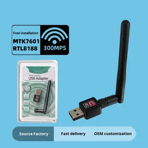 <span class=keywords><strong>USB</strong></span> Card mạng không dây 300Mbps bên ngoài dài Antenna Transmitter Receiver 5dB <span class=keywords><strong>wifi</strong></span> cho máy tính xách tay trong kho - Product Image 6