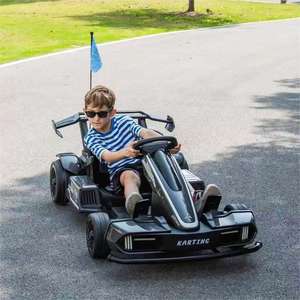 Kart électrique à pédales 24V 8A avec moteur 4848, jouet à roulettes pour enfants de 5 à 7 ans, unisexe, en plastique, 4 roues - Product Image 5