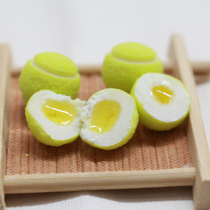 Fini fini Thương hiệu Tây Ban Nha Bong Bóng Kẹo cao su Tennis chanh hình bánh sandwich nhai kẹo cao su đồ ăn nhẹ 12 hộp 20 trái cây Hương vị túi cứng - Product Image 1