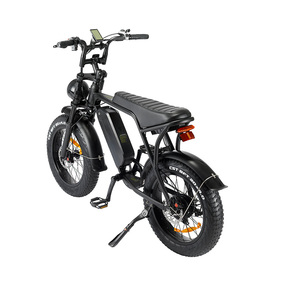 JZ01 UE EE. UU. Almacén Stock V8 <span class=keywords><strong>H9</strong></span> 2,0 3,0 Motor Central 15AH Acero Fatbike Bicicleta eléctrica 250W 20 pulgadas Fat Tire Adulto - Product Image 6