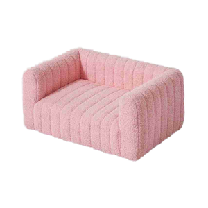 Raffreddamento in metallo Pet divano bordo feltro gatto e cane calmante mobili per soggiorno - Product Image 1