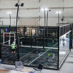 2025 système de cour de Padel de haute qualité de vente chaude cour de Padel en verre trempé intérieur et extérieur panoramique - Product Image 3