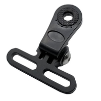 Adaptateur de support avant de vélo en aluminium pour caméra sportive, lampe, support de caméra numérique, support de guidon de vélo, phare