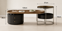 Table basse de luxe moderne, de haute qualité, spacieuse, écologique, en marbre, fonctionnelle, avec structure en bois durable, finition personnalisée, garantie un an