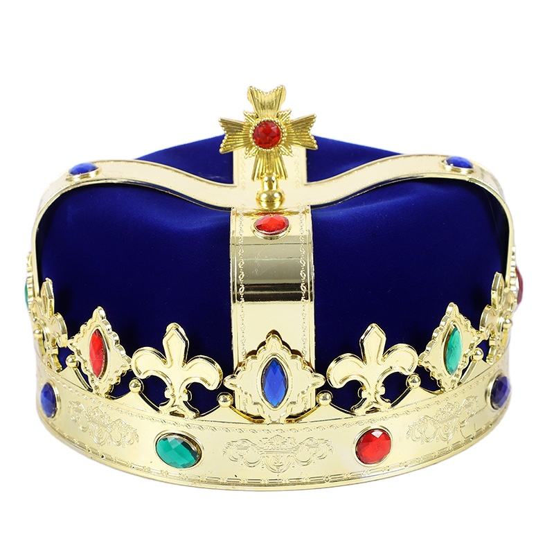 Chapeau Couronne De Fête En Papier Doré - 28 Pièces Pour Anniversaire, Célébration, Bébé Douche, Accessoires Photo Avec 9 Trous Ajustables (2 Styles