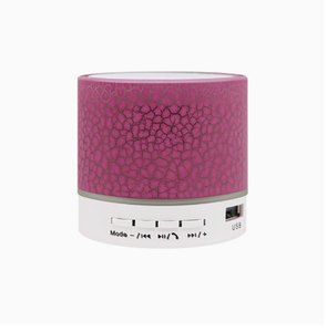 Portable Speaker Cylinder Shape Multi Color Plastic Cabinet Wireless Bluetooth V5.0 Full-Range Audio Indoor Use - Product Image 4
