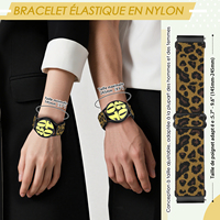 Bracelet de montre à dégagement rapide de 18mm pour femmes et hommes, bracelet de remplacement pour Garmin/Huawei/Withings/LG/Michael/ASUS/Timex