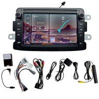 Autoradio Android 7 Pollici con Auto Carplay, Lettore Multimediale DVD per Renault Dacia Sandero Duster Logan Dokker