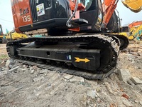 Excavadora de segunda mano Excelente estado Usado Hitachi zx135 Us en bajo consumo de combustible Japón Hecho Usado Hitachi 135