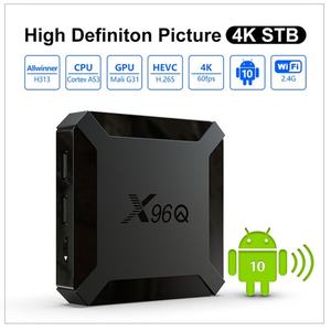 TV Box X96Q Android 10 2GB 16GB Allwinner H313 Quad Core 4K 60fps Smart TV BOX Wifi Reproductor Youtube X96 Settop Box - Product Image 2