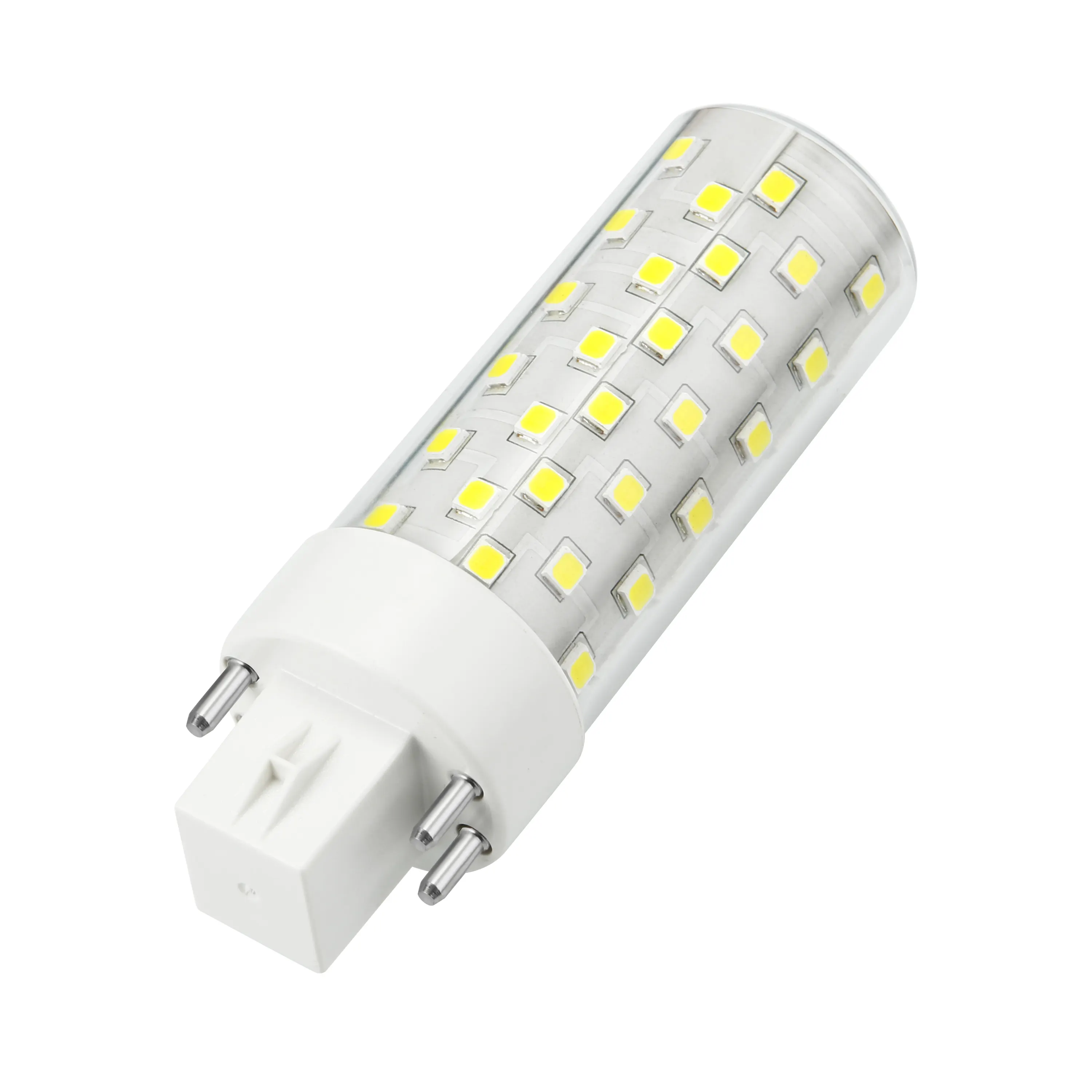 Top gốm 4 pin g24q / gx24q dẫn bóng đèn 9.5 Watt 8W PL 4pin 10W gx24 GX24Q-3 ngô đèn g24d 2pin nhấp nháy miễn phí Dimmable