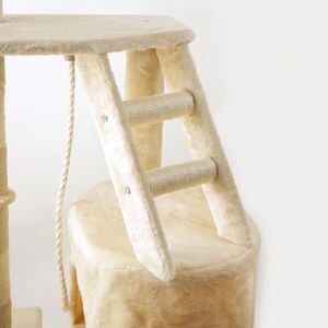 Wholesale Pet Supplies Furniture <b>Cat</b> Climbing Tree With Sisal <b>Cat</b> Trees House Scractcher Tower for Kitten Playing <b>Cat</b> Toy - Product Image 4