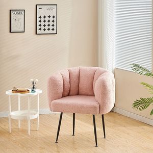 Taburete de tocador con forma de nube, asiento de esponja de alta resistencia, silla nórdica minimalista para sala de estar - Product Image 3