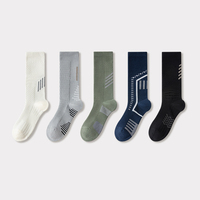 Chaussettes de Cyclisme Aero Crew pour Femmes et Hommes Jeunes Logo Personnalisé OEM/ODM Disponible
