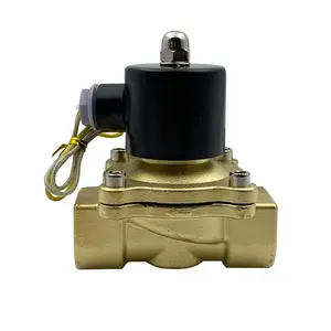 Airtac Type standard 2W250-25 1inch port size 2/2 Way Direct Acting Electric Brass Water solenoid valve