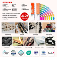 Pita Webbing Pakaian OEM ODM POLY, Logo Kustom, Ukuran Grosir, Pita Pinggang Elastis, Pita Elastis Jacquard untuk Rok dan Pakaian