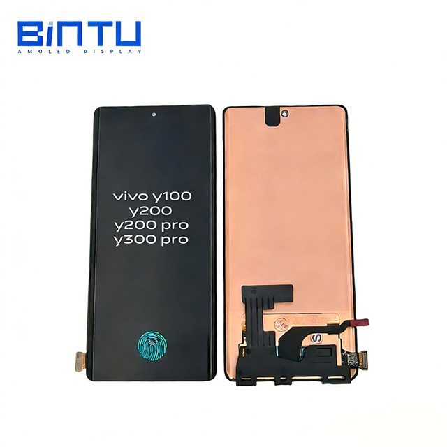 Wholesale BINTU Brand High Refresh Rate OLED Screen Replacement 6.67" 400cd+ Luminance 1 Year Warranty for vivo Y100
