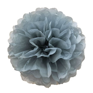 कागज पोम के रंग ऊतक फूल जन्मदिन समारोह शादी पार्टी हेलोलीन क्रिसमस आउटडोर फांसी की सजावट - Product Image 3