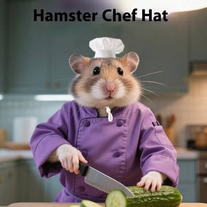 Chapeau de <span class=keywords><strong>chef</strong></span> drôle en gros nouveau chapeau de dieu de cuisine transfrontalière inspiré du cochon d'inde et de l'ours doré chapeau pour animaux de compagnie pour les fêtes nouveautés - Product Image 5